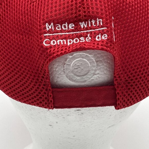 Coca Cola Strapback Cap Trucker Hat Adjustable Embroidered Mesh Company Issued - Picture 7 of 10